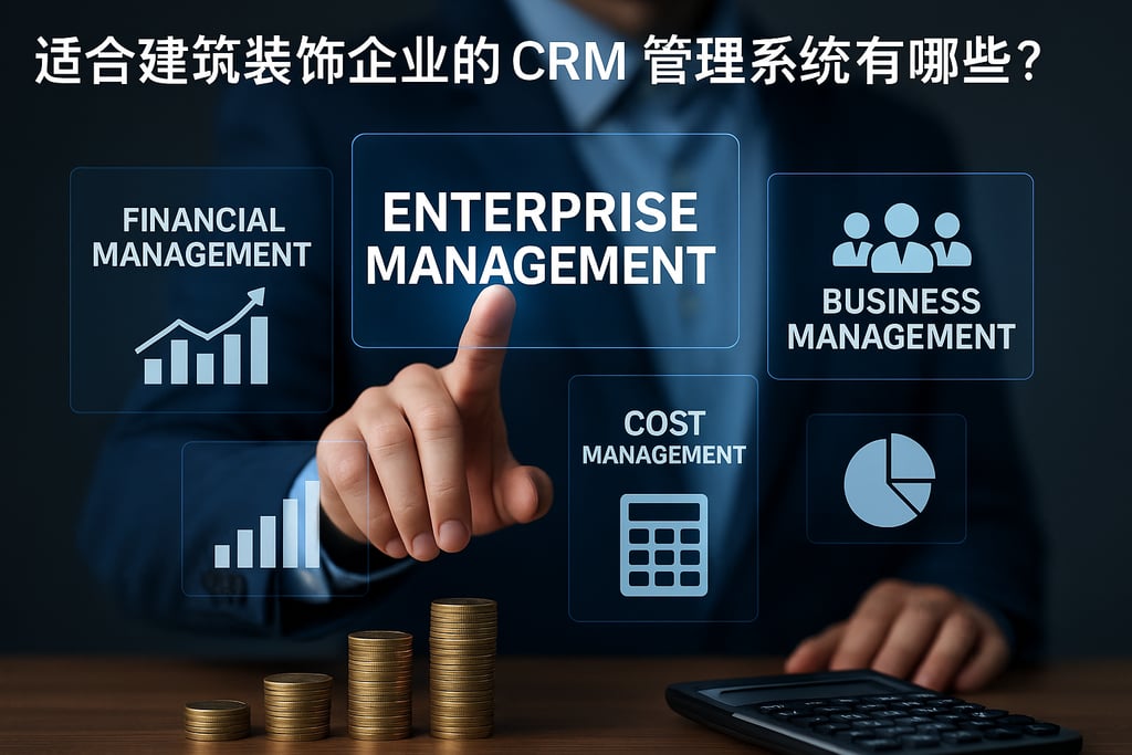 适合建筑装饰企业的 CRM 管理系统有哪些？